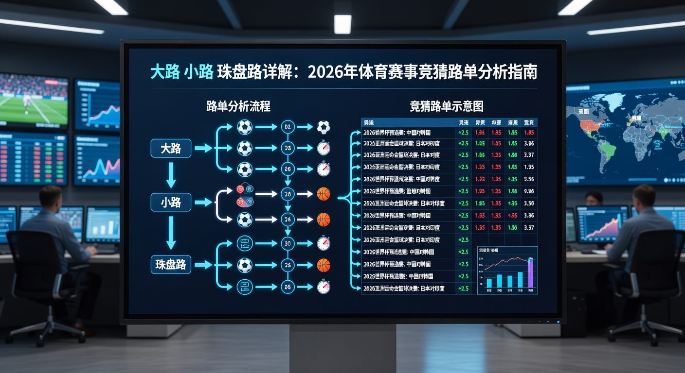 大路解析：AG真人娱乐官网体育赛事走势判断